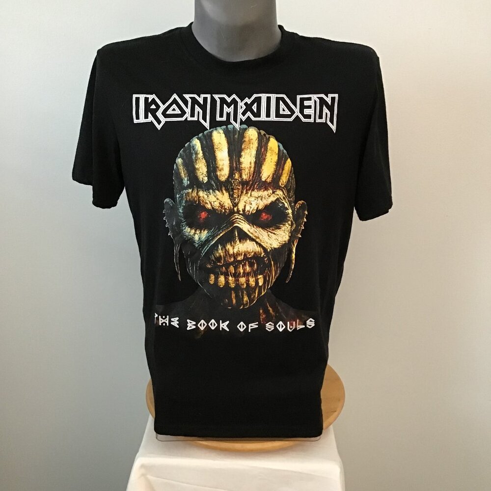 Iron Maiden Book of Souls Band T-Shirt Size L